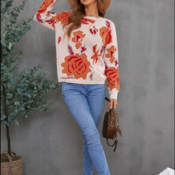 New Floral Sweater  - Picture 6 of 10